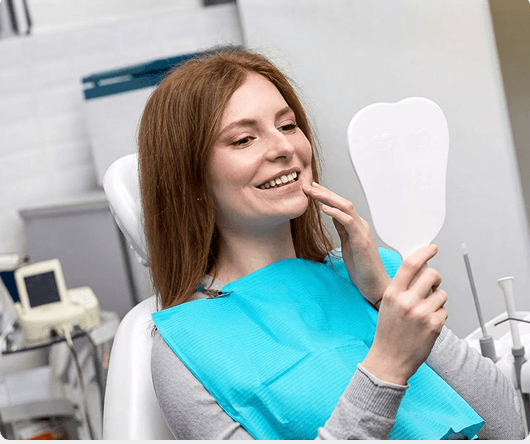 Close up of preventative dental cleaning