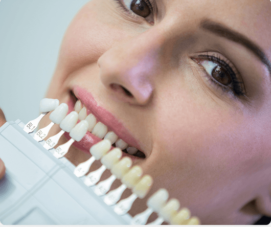 Close up of preventative dental cleaning